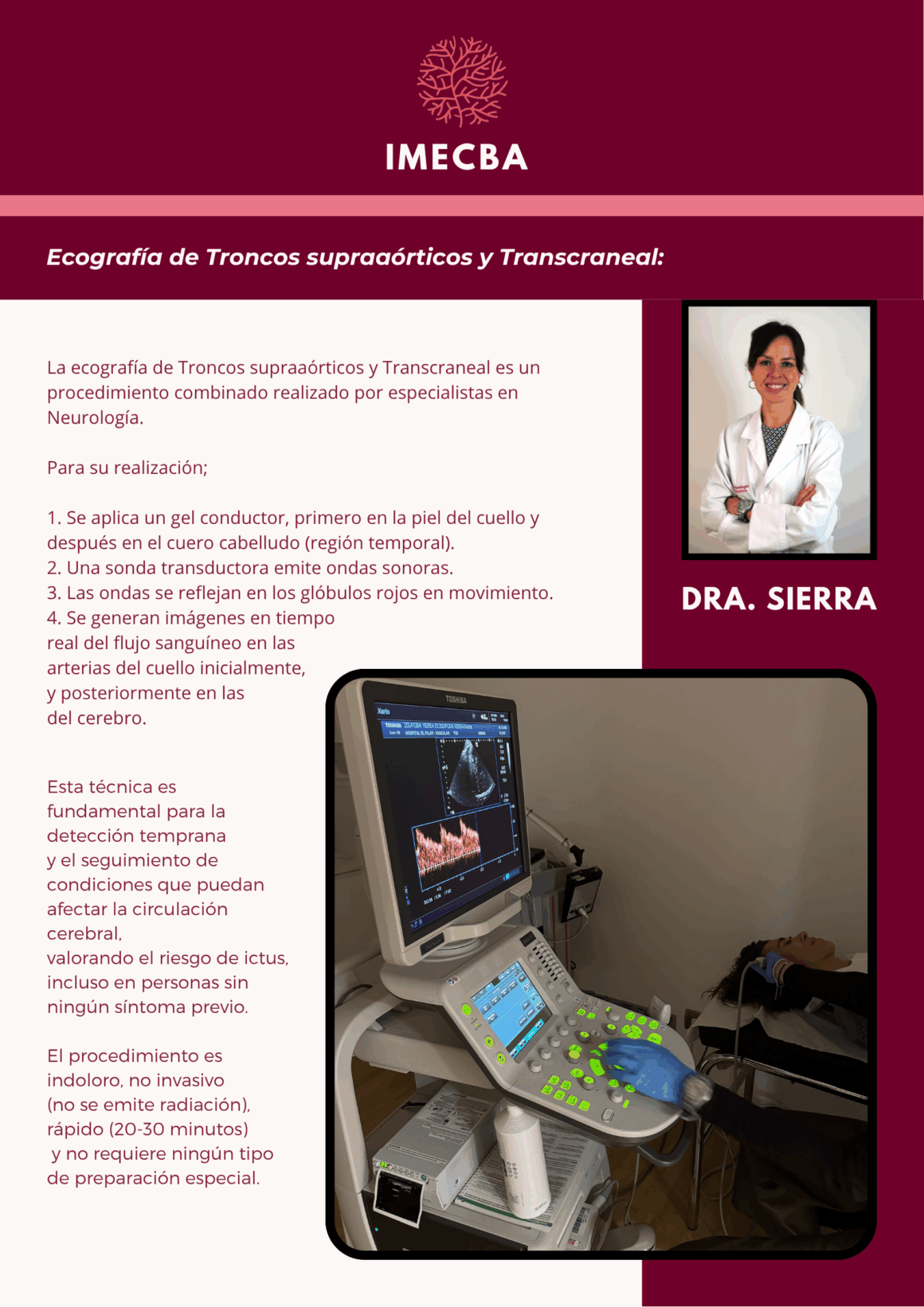 Dra. Alba Sierra – Eco Doppler